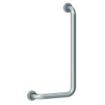 RVS Wandbeugel - 90° gehoekt 30 x 60 cm links