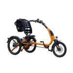 Easy Rider Compact Small driewieler met lage instap en ergonomisch design, speciaal ontworpen voor kleinere gebruikers die op zoek zijn naar comfort, stabiliteit en veiligheid tijdens het fietsen.
