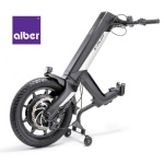 elektrische rolstoel aankoppelfiets