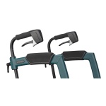 Combi rollator/rolstoel met luchtbanden - Afbeelding 3